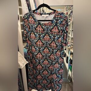 Loft t-shirt dress, size large tall